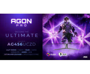 Mocne zakrzywienie dla pełnej immersji - monitor OLED 240 Hz AGON PRO AG456UCZD Mocne zakrzywienie dla pełnej immersji - monitor OLED 240 Hz AGON PRO AG456UCZD